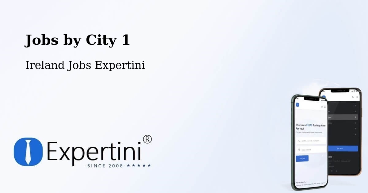 City Jobs in Ireland - Expertini